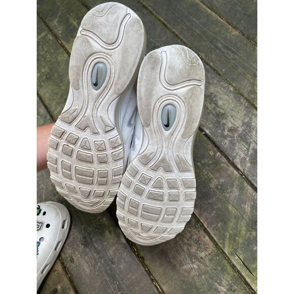 Nike Air Max 97 Triple White Wolf Gray Running Shoes 921826-101 Men’s - Sz 10.5 - Picture 9 of 9